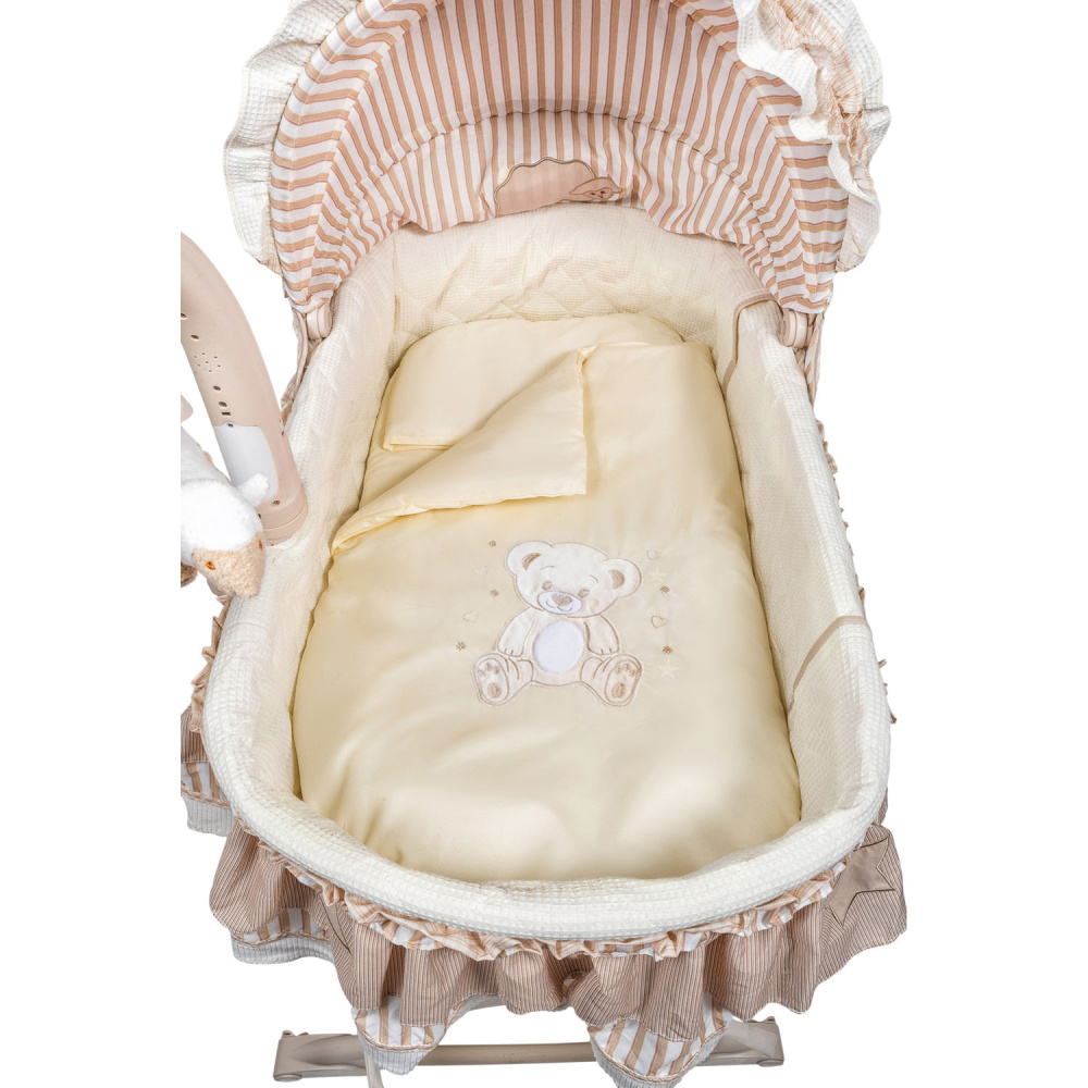 Комплект в колыбель Kids Fashion - Bear Love для колыбели Simplicity (6 предметов)