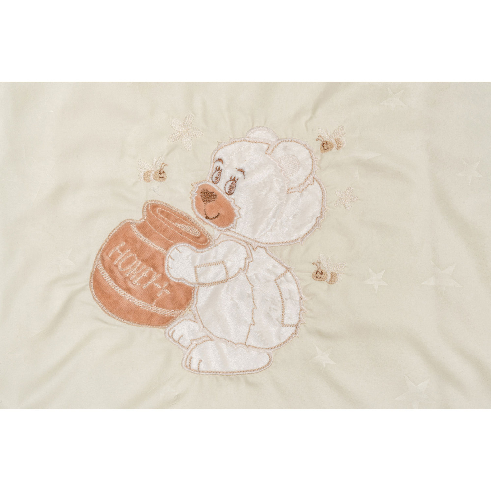 Комплект в колыбель Kids Fashion - Bear Honey для колыбели Simplicity (6 предметов)